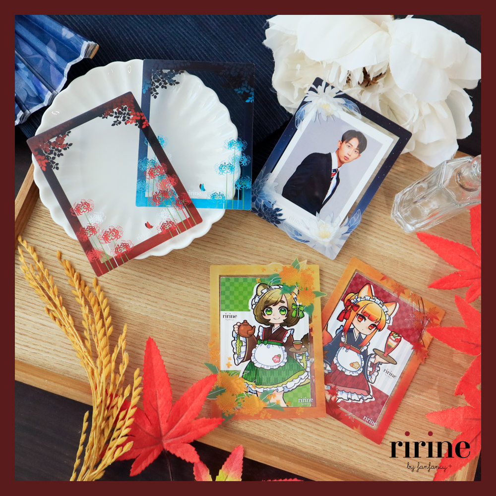 和花硬質ケース 彼岸花／紅葉／金木犀／月下美人