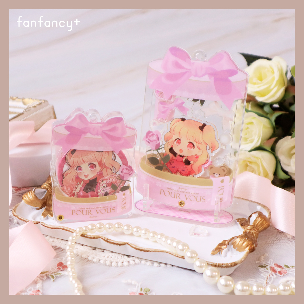 ミニョンギフトアクリルフレーム・缶バッジアクリルフレーム