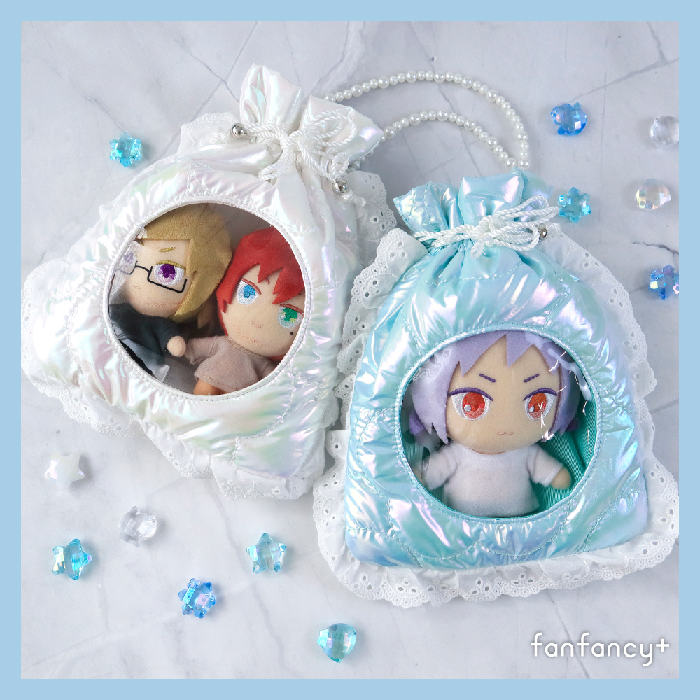 パールキルティングぬい巾着