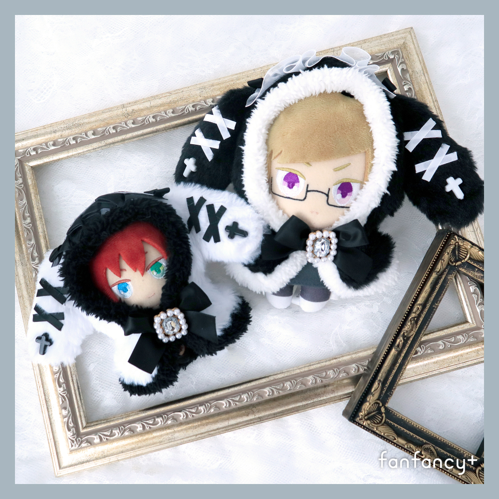 ルルリボン　ゴシックぬいぐるみケープ